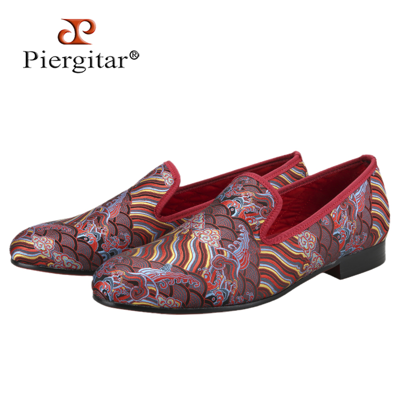Men Shoes On Cloud - Piergitar Chinese Traditional Auspicious Cloud Pattern