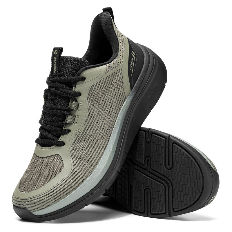 Men Shoes On Cloud - Fitville Men'S Walking Shoes Thick Soled