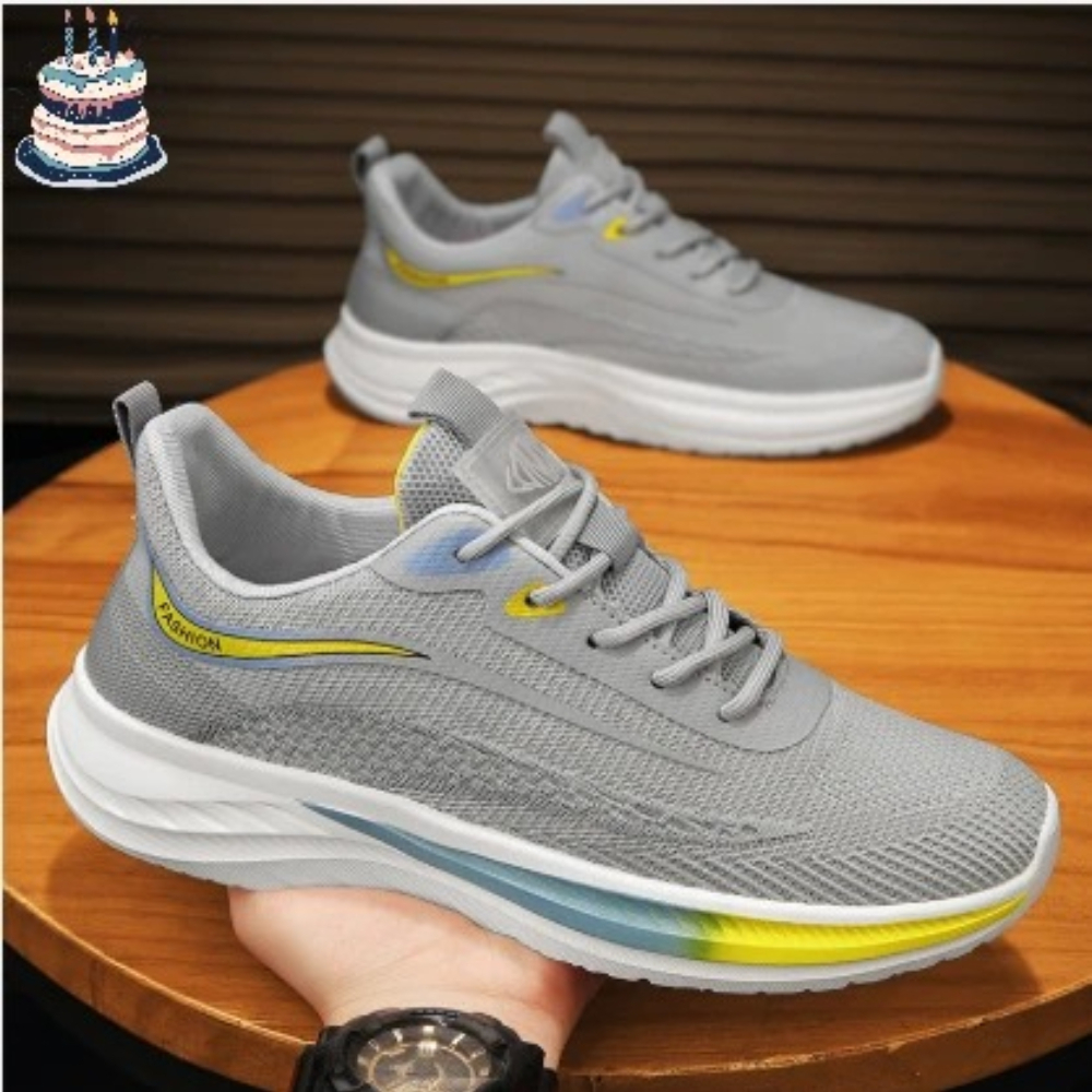 Men Shoes On Cloud - Thick Sole Running Shoes Men's Sneakers