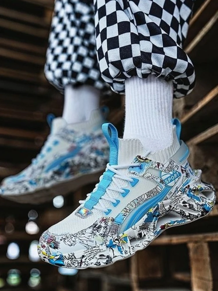 Print Running Male Sports Shoe - Men Shoes On Clearance recension och pris