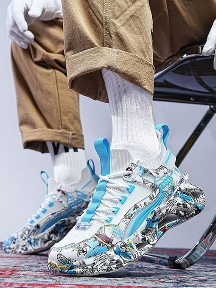 Print Running Male Sports Shoe - Men Shoes On Clearance recension och pris