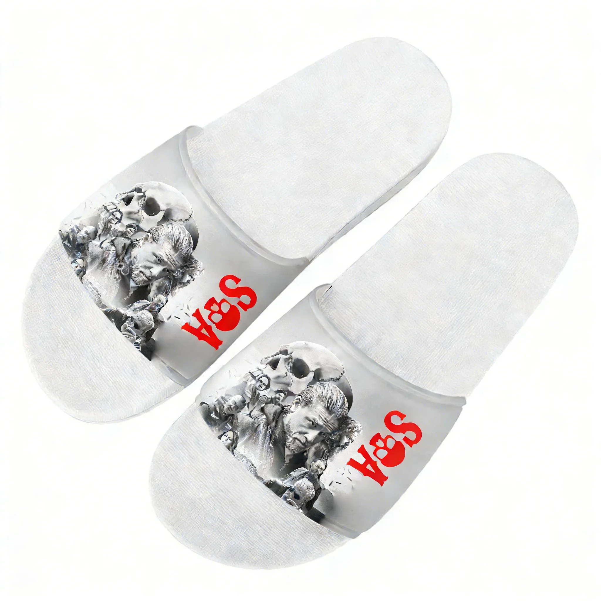 Sons Of Anarchy SOA Slippers H - Men'S Shoes Lightweight recension och pris