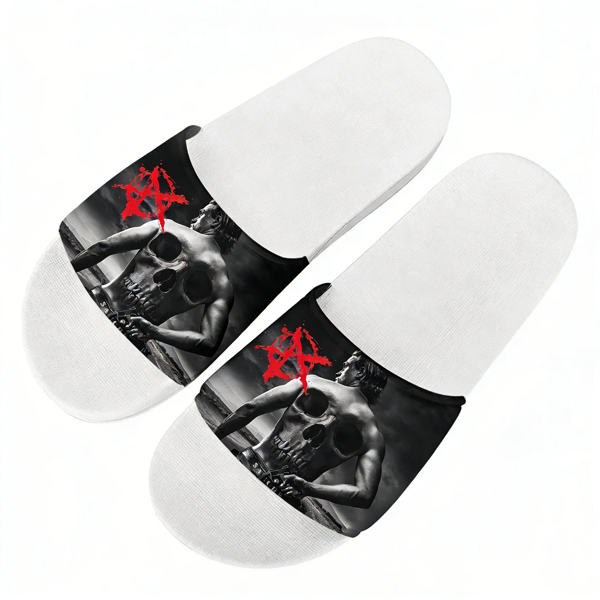 Sons Of Anarchy SOA Slippers H - Men'S Shoes Lightweight recension och pris