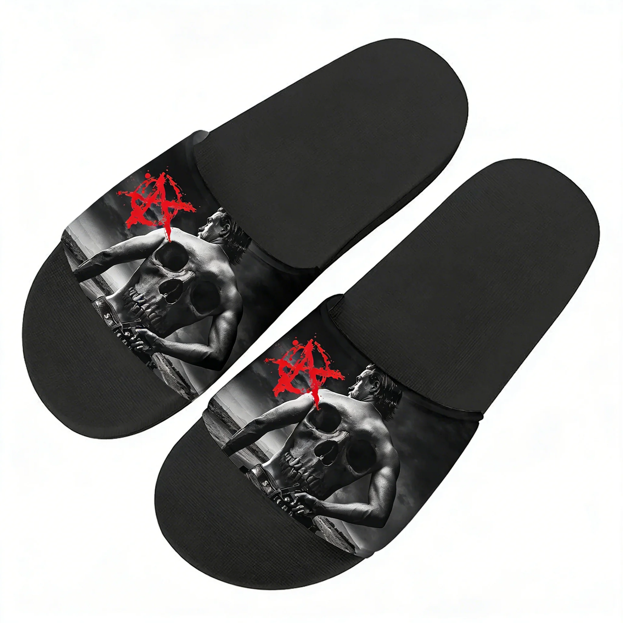 Sons Of Anarchy SOA Slippers H - Men'S Shoes Lightweight recension och pris