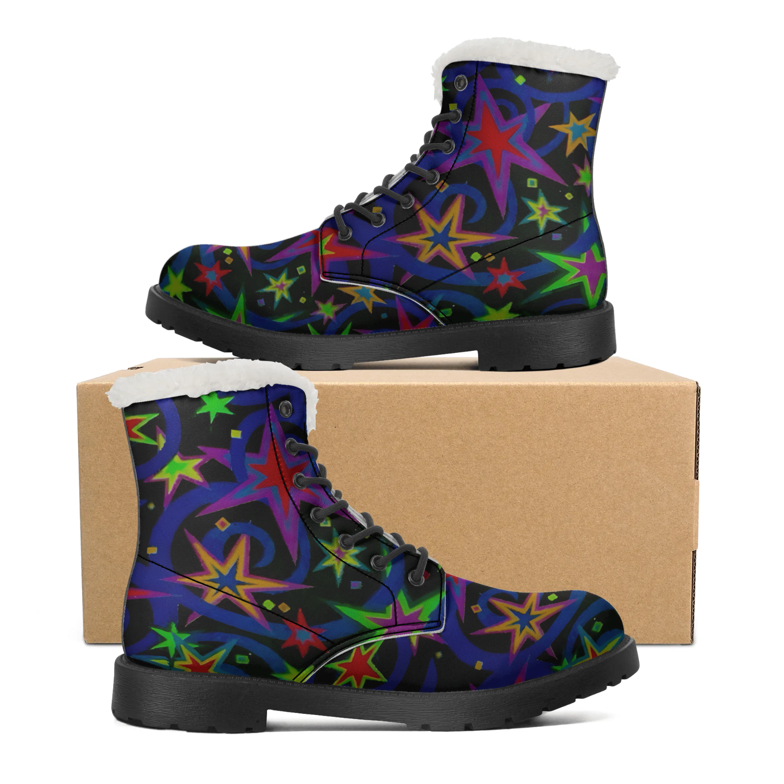 Starlit Sky Plush Snow Boots f - Men Shoes Eu To Us Size recension och pris
