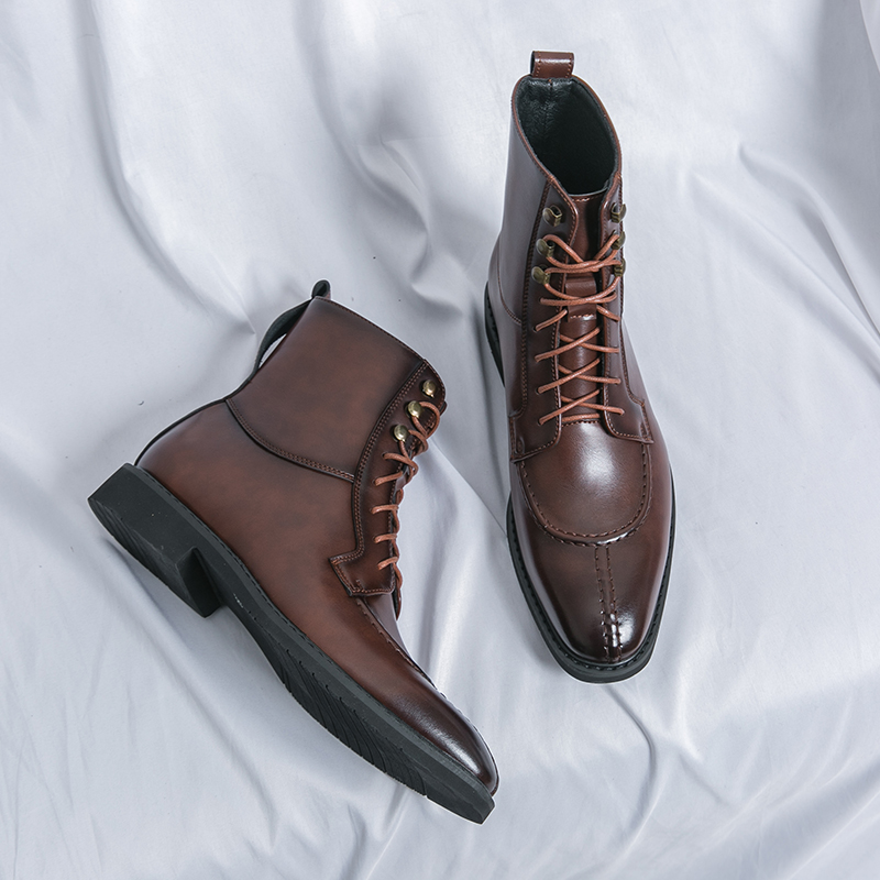 2026 New Men's Pointed Brown B - Men Shoes 2026 recension och pris