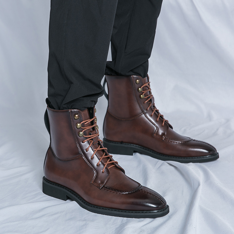 2026 New Men's Pointed Brown B - Men Shoes 2026 recension och pris