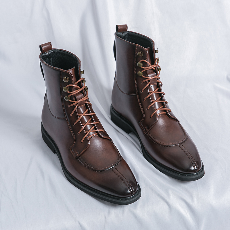 2026 New Men's Pointed Brown B - Men Shoes 2026 recension och pris