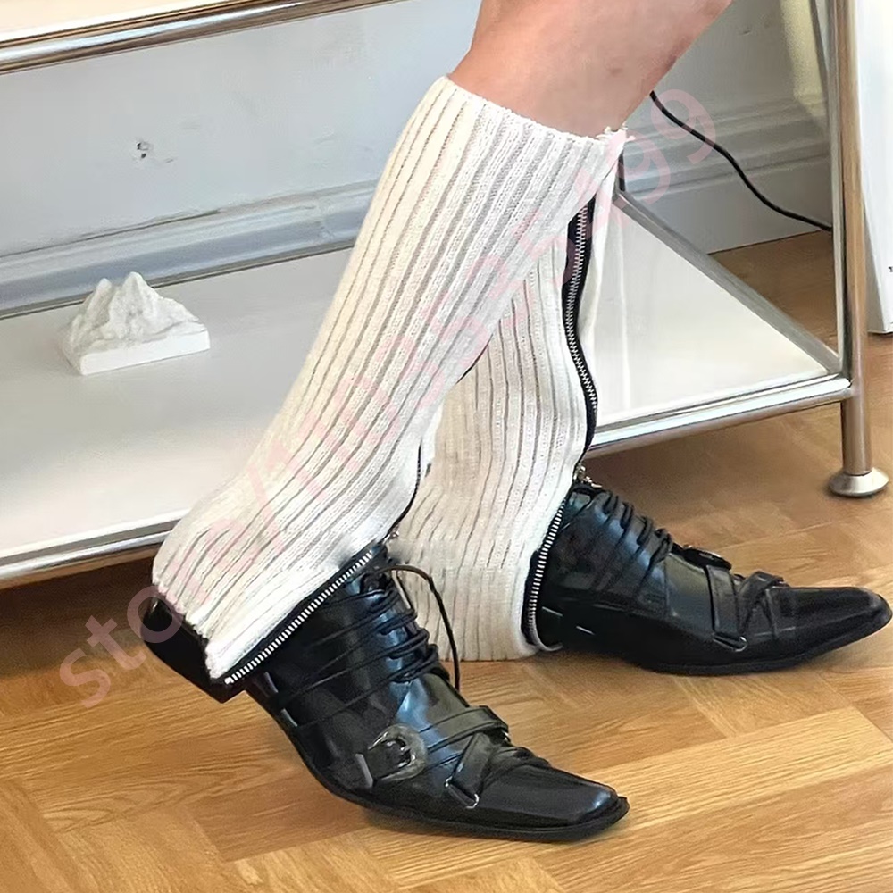 Black Pointed Toe Women's Thic - Men Shoes Casual recension och pris