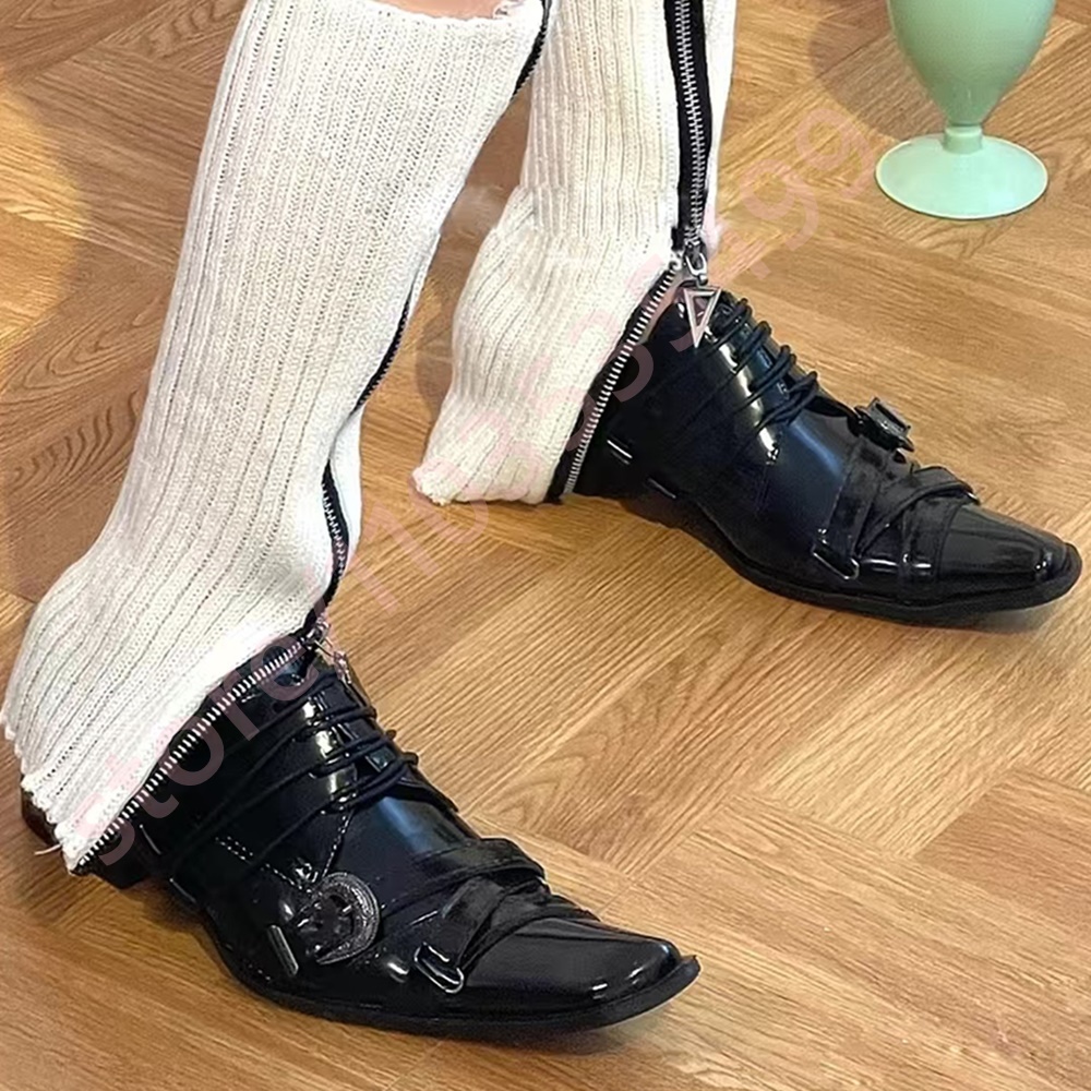 Black Pointed Toe Women's Thic - Men Shoes Casual recension och pris