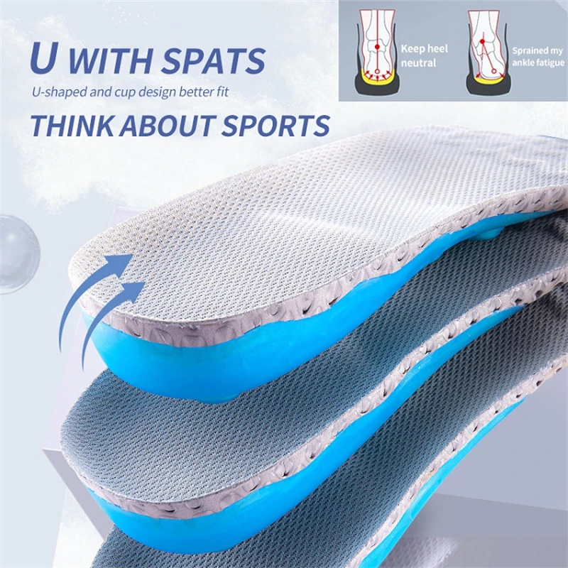 Sport Spring Silicone Gel Inso - Men Shoes Runners recension och pris
