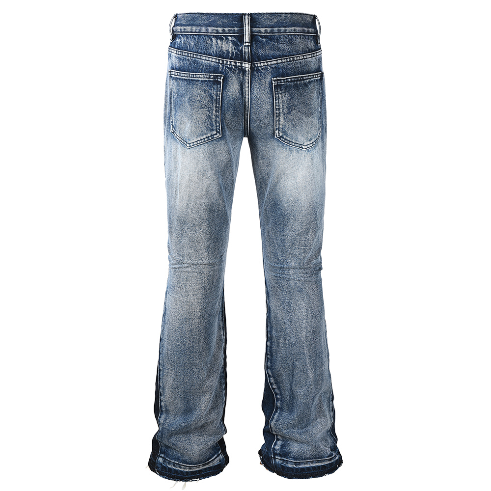 Men's Spliced Boot Cut Denim J - Men Shoes Jeans recension och pris