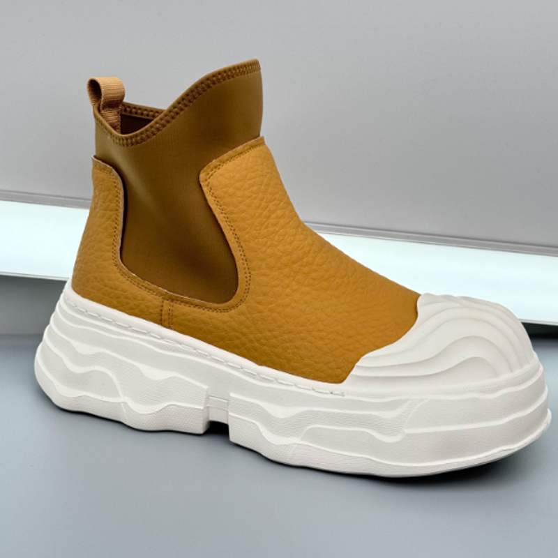 Men's Platform Thick Sole Slip - Men Shoes 2026 recension och pris