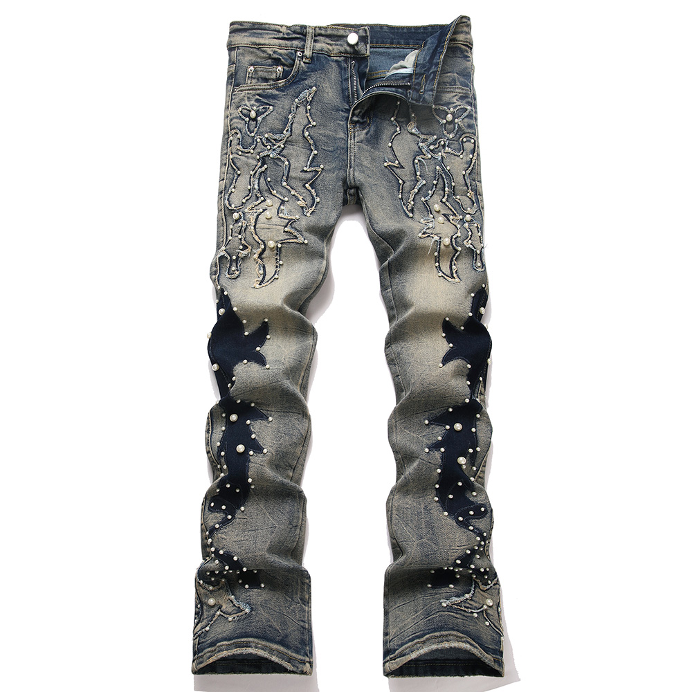 Men's Pearl Boot Cut Denim Jea - Men Shoes Jeans recension och pris