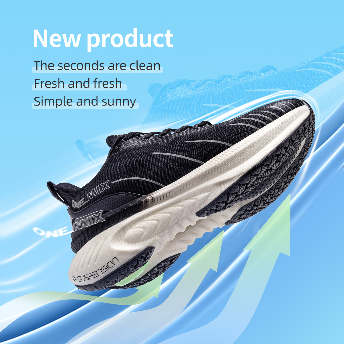 ONEMIX New Cushioning Running  - Men Shoes Runners recension och pris