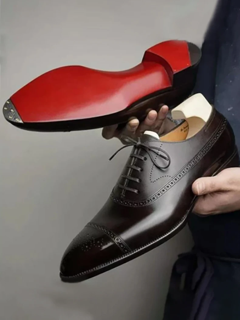 Men's Formal Shoes Man Red Sol - Men Shoes Red Bottom recension och pris