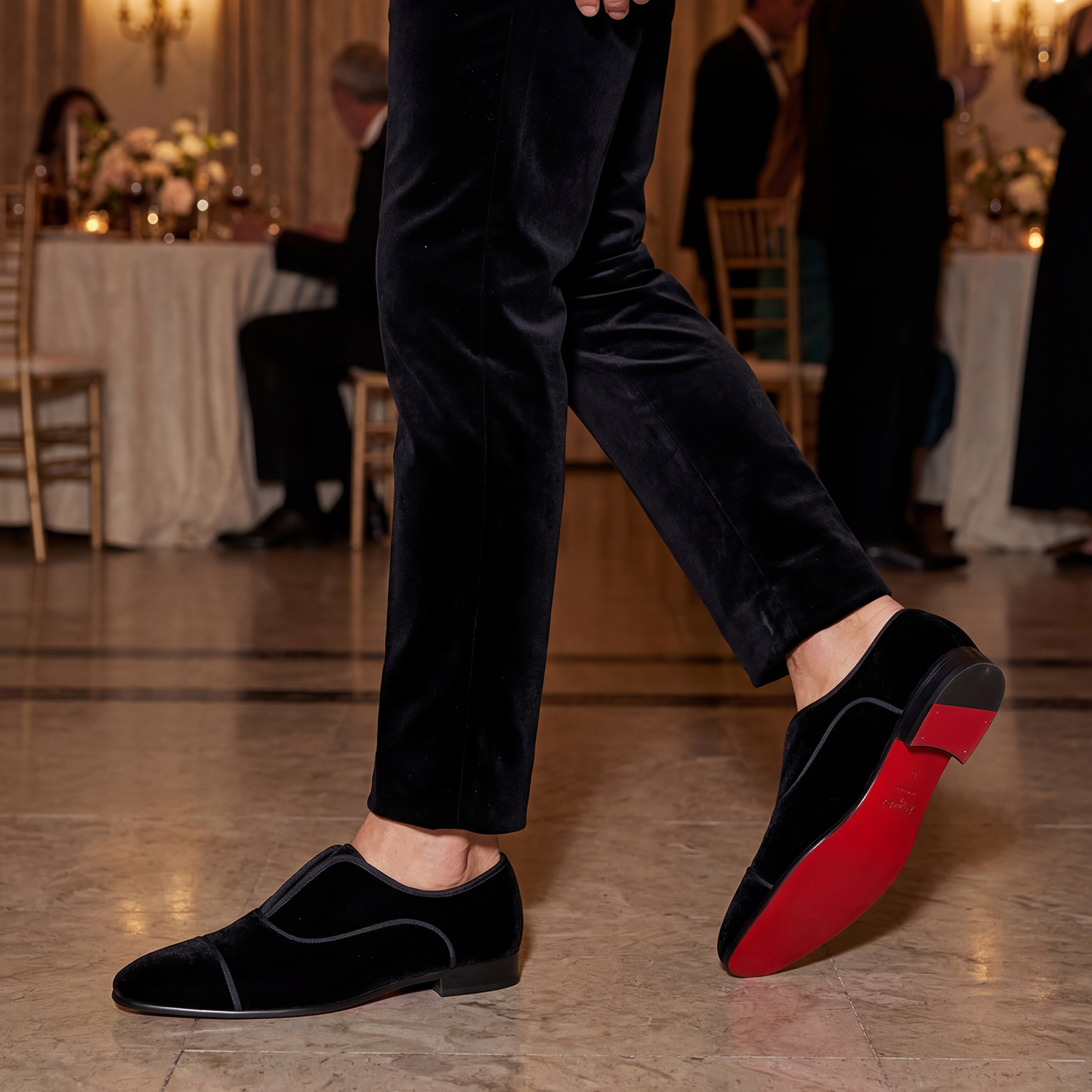 Piergitar Handmade Black Color - Men Shoes Red Bottom recension och pris