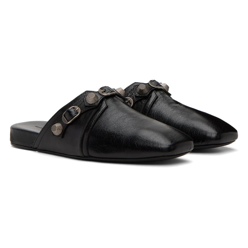 Black Soft Leather Square Toes - Men'S Shoes Top Brands recension och pris
