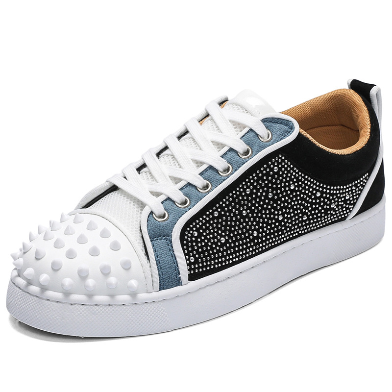 Designer Studded Red Soled Man - Men Shoes Red Bottom recension och pris
