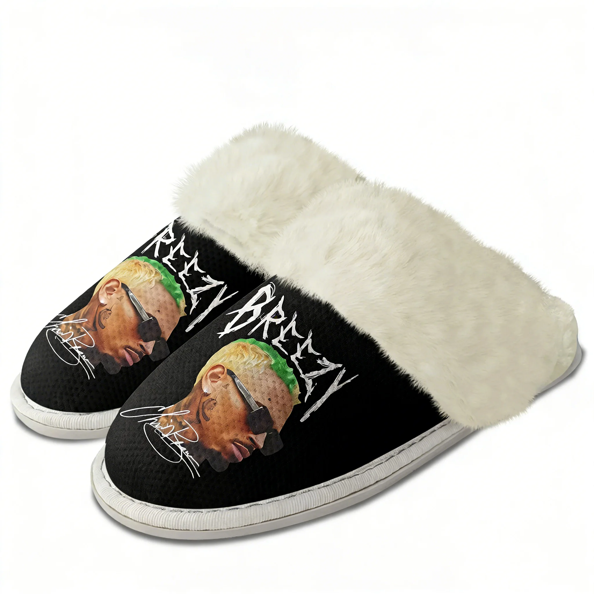 Chris Brown Plush Slippers Kee - Men'S Shoes Lightweight recension och pris
