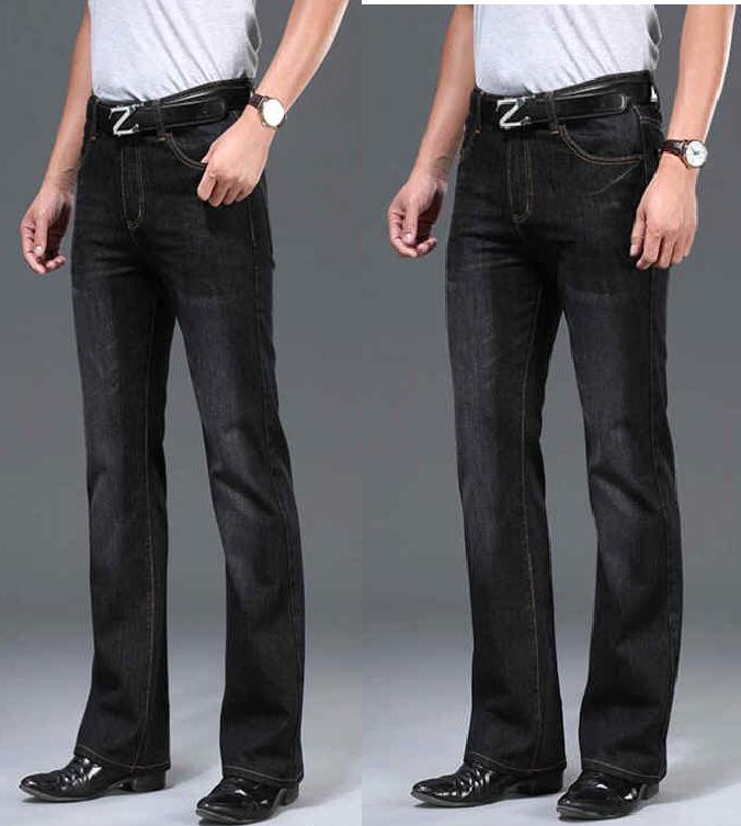 Men's Flared Jeans Loose Men B - Men Shoes Jeans recension och pris