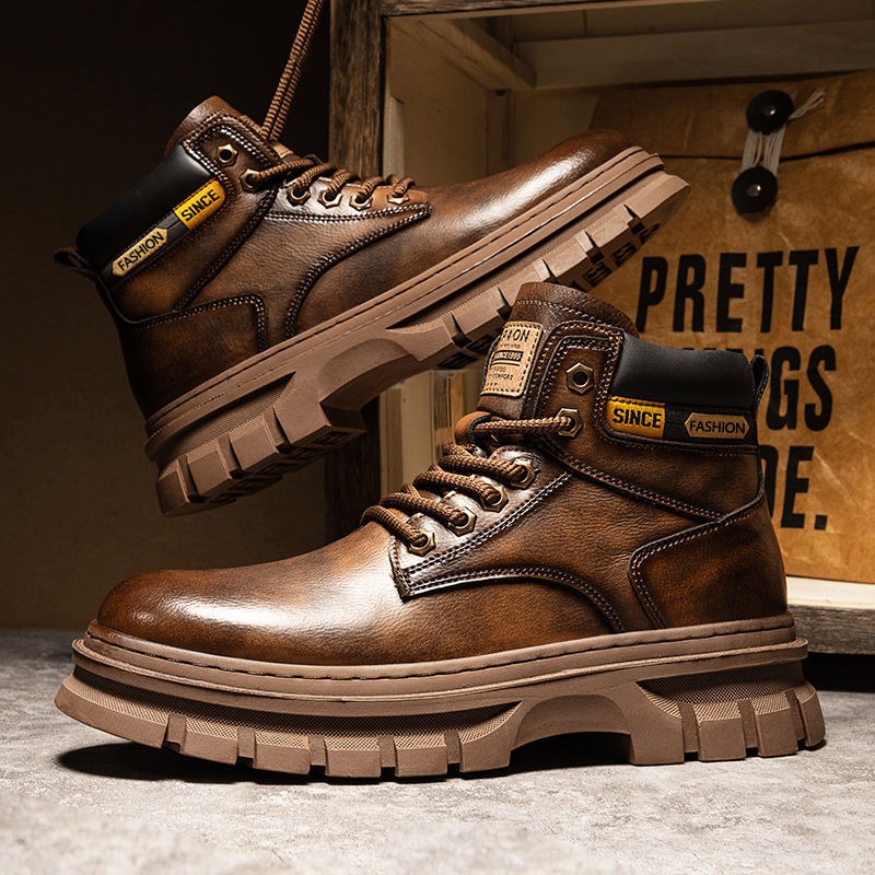 Vintage Men Platform Ankle Boo - Men'S Shoes Timberland recension och pris