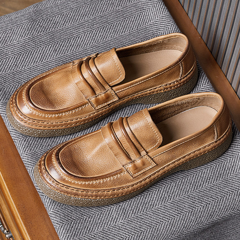 CLAIAMI Handmade Leather Men S - Men'S Shoes Drivers recension och pris