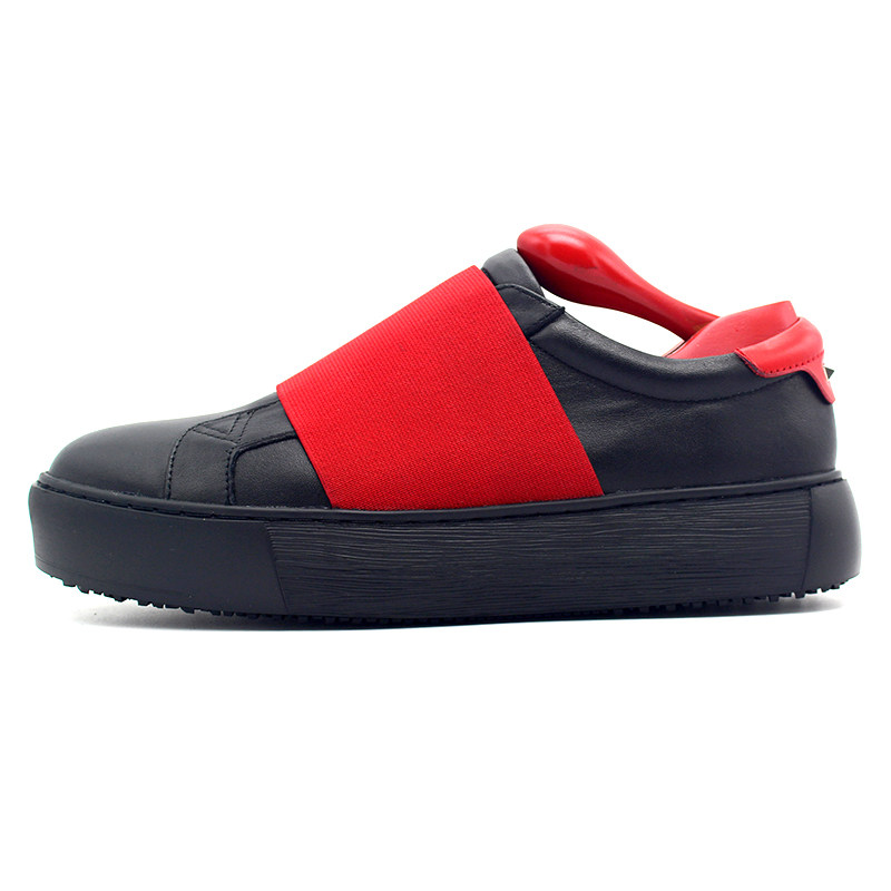 Casual Shoes Red And Black Laz - Men Shoes Red Bottom recension och pris