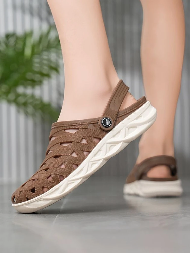 Flat Men's Sandal Beach Open T - Men Shoes On Clearance recension och pris