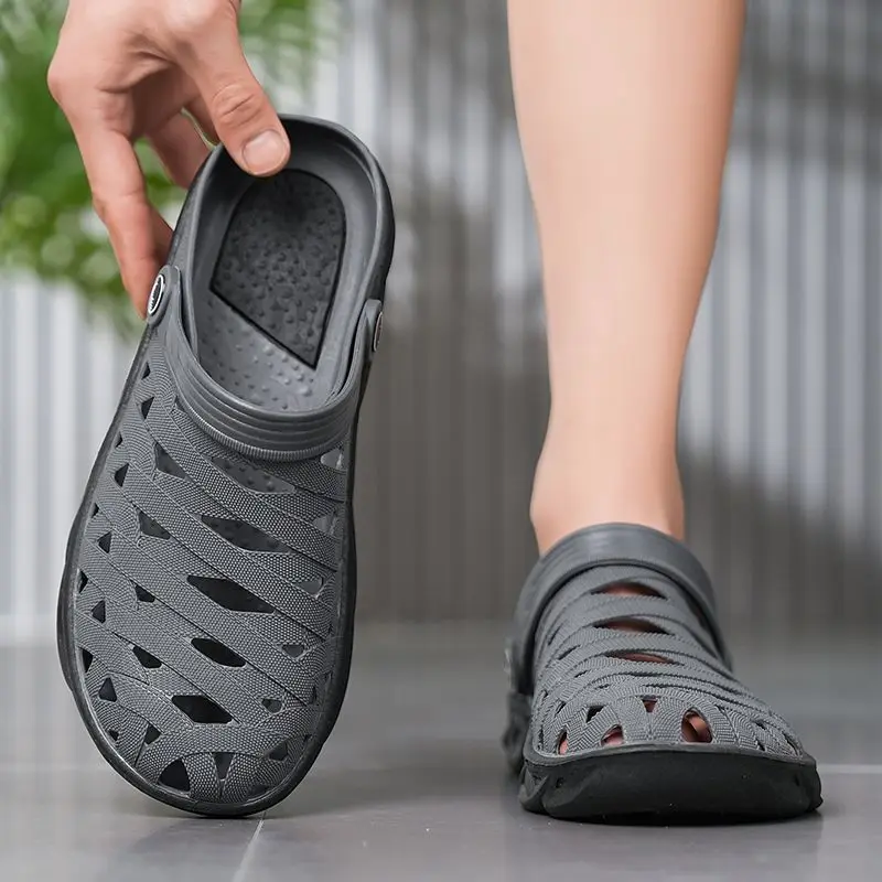 Flat Men's Sandal Beach Open T - Men Shoes On Clearance recension och pris