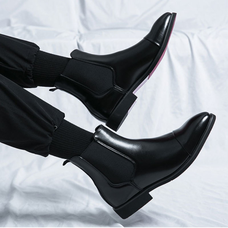 Autumn winter pointed toed mal - Men Shoes Red Bottom recension och pris