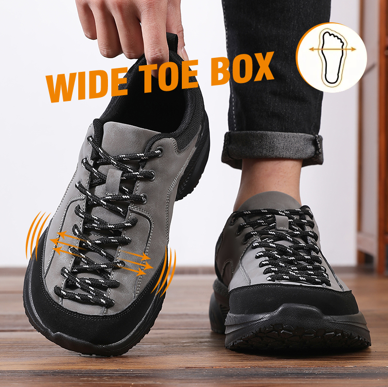 Men Wide Suede Hiking Shoes No - Men'S Shoes Zero Drop recension och pris