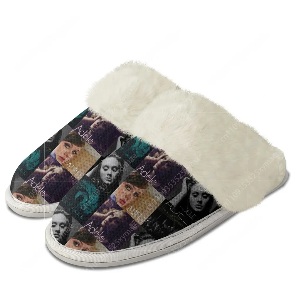 Adele Singer Poster Plush Slip - Men'S Shoes Lightweight recension och pris