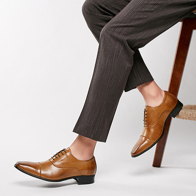 2025 Business New Fashion Men  - Men Shoes Red Bottom recension och pris