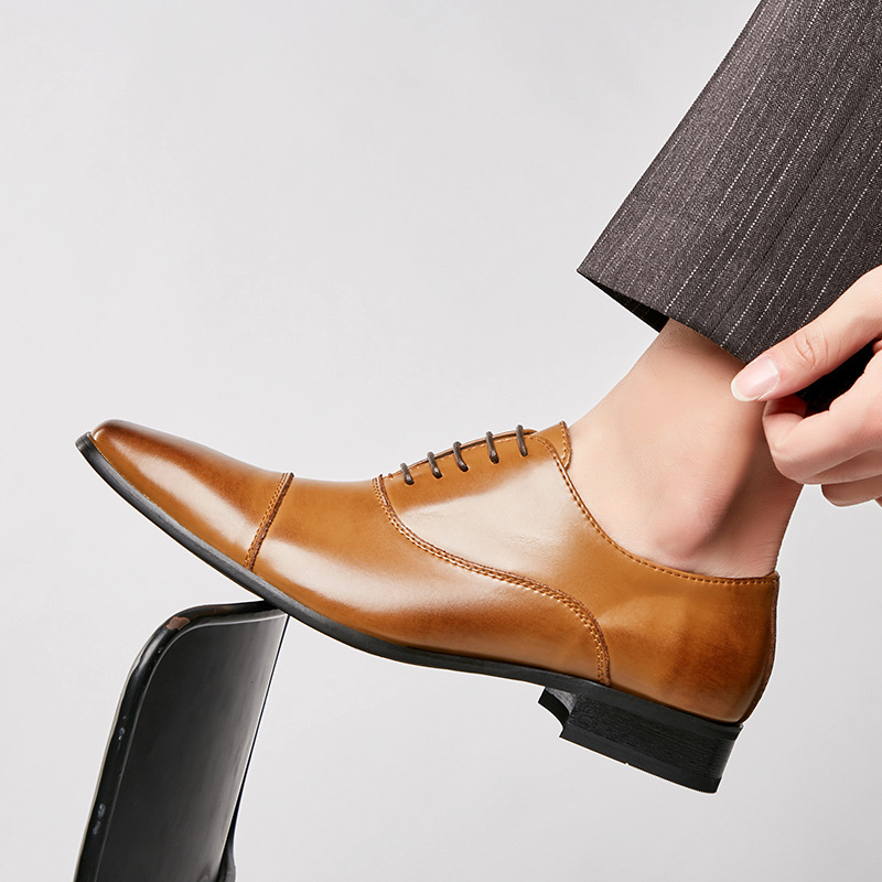 2025 Business New Fashion Men  - Men Shoes Red Bottom recension och pris