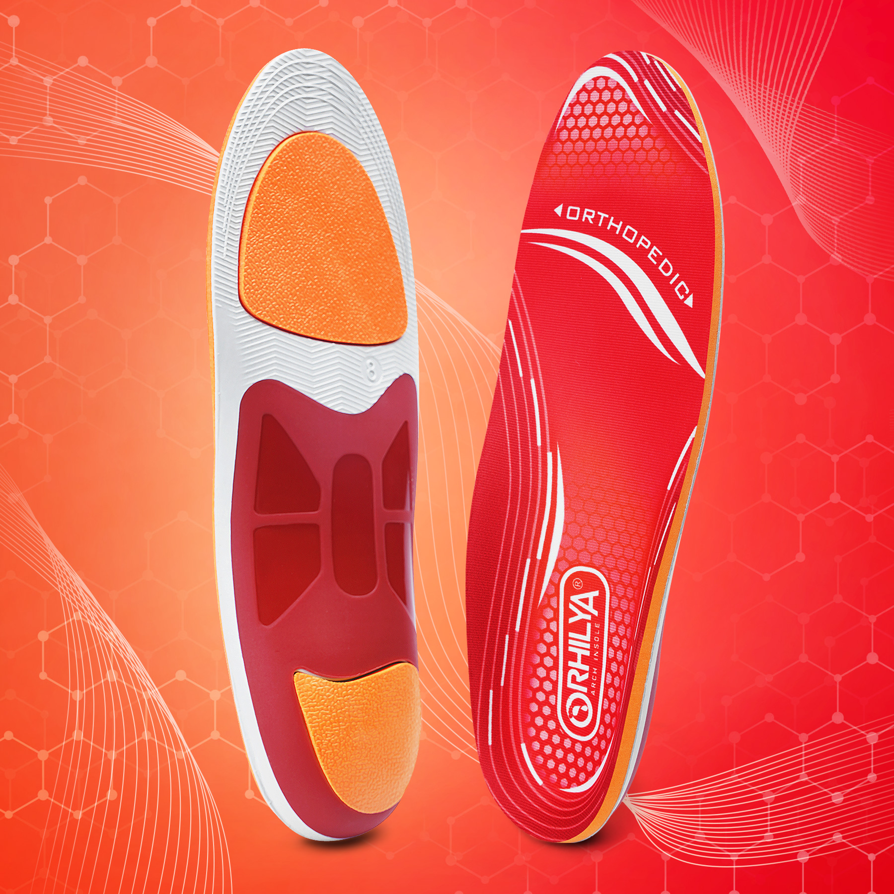 220lbs+ Plantar Fasciitis Orth - Men Shoes Red Bottom recension och pris