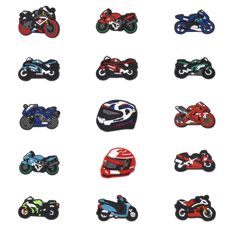 Motorcycles Shoe Charms for Cr - Men Shoes Jeans recension och pris
