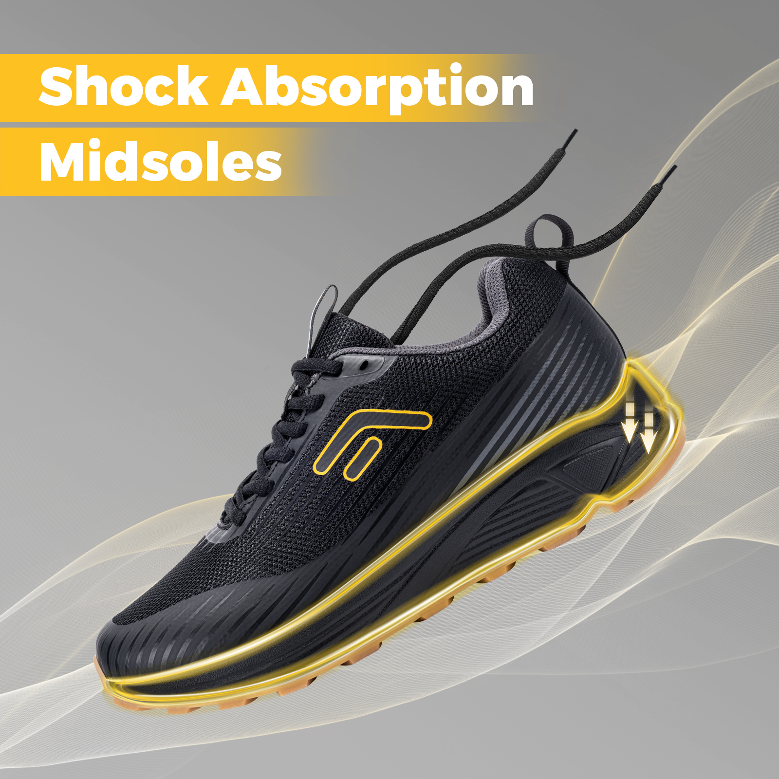 Fittington Men’s Sports Shoes  - Men'S Shoes For Plantar Fasciitis recension och pris