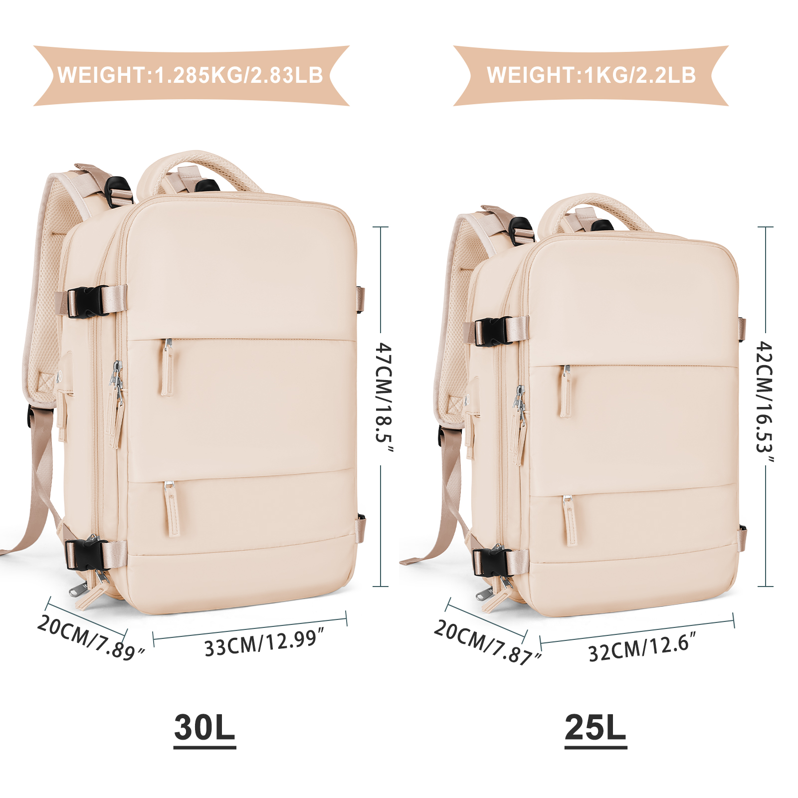 Large Travel Backpack for Men  - Men Shoes Casual recension och pris