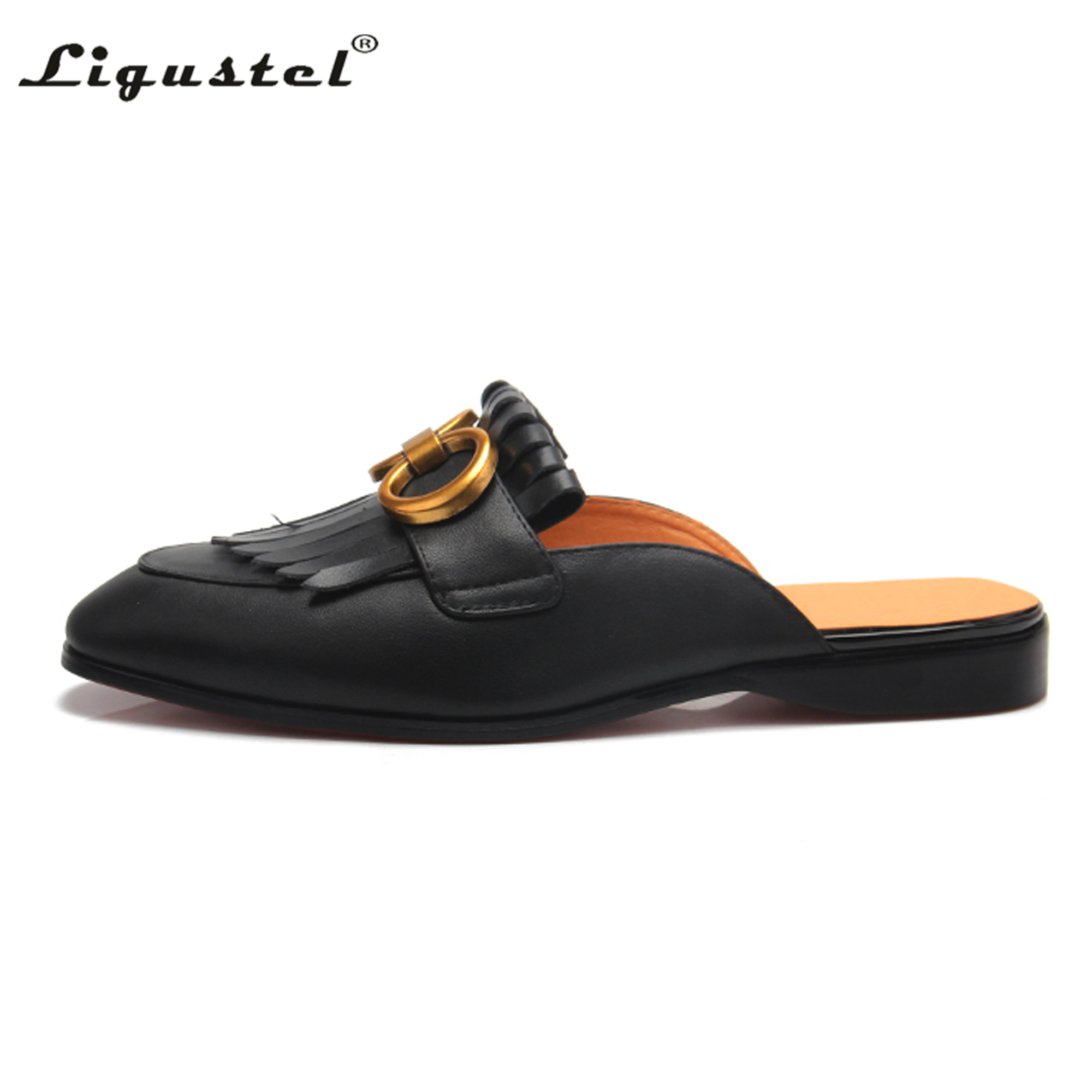 Men Metallic Textured Loafers  - Men Shoes Red Bottom recension och pris