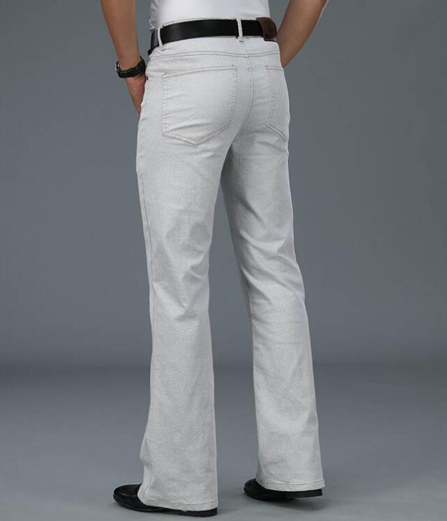 Men's Beige Loose Jeans Fashio - Men Shoes Jeans recension och pris