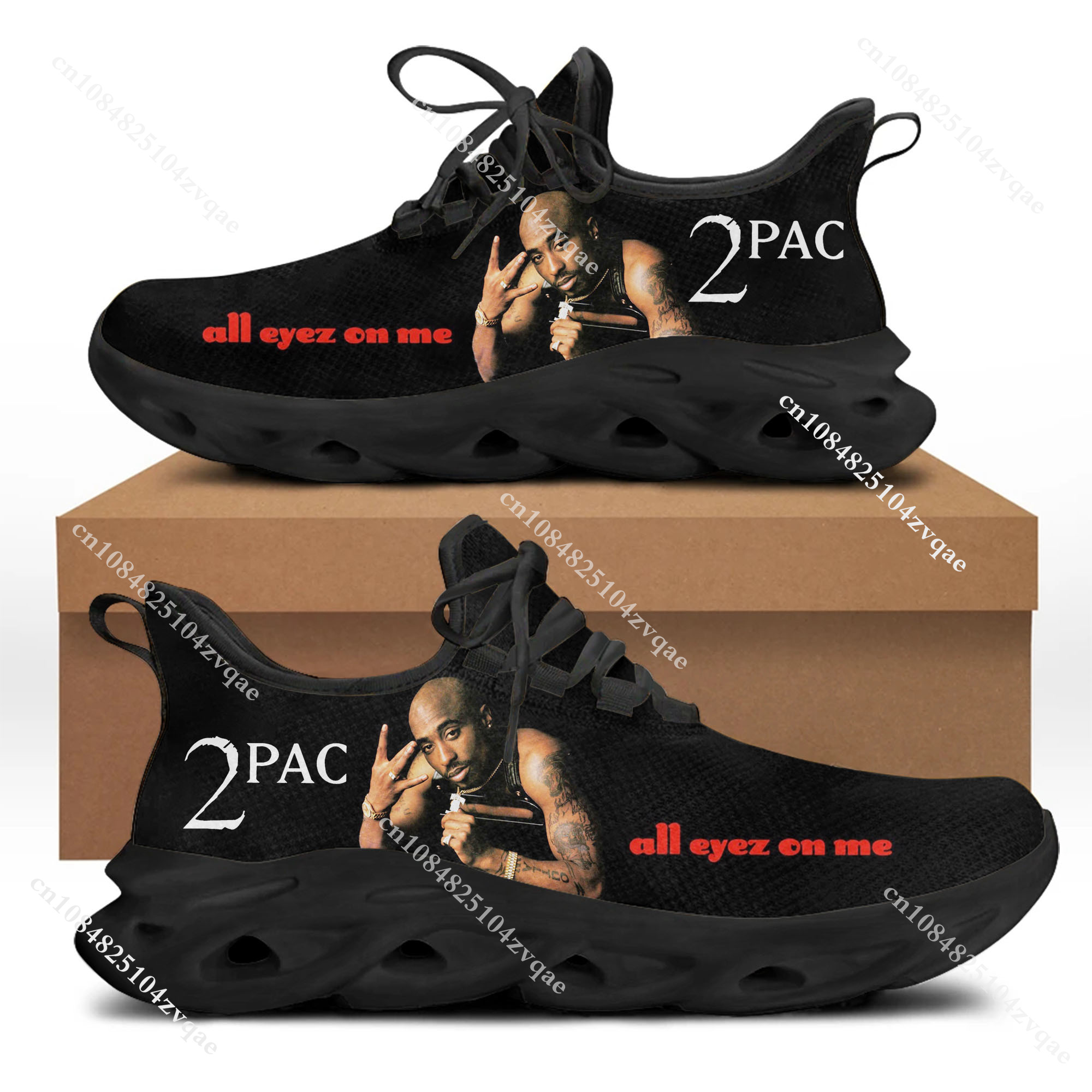 Tupac Rapper 2Pac Flats Sneake - Men Shoes Runners recension och pris