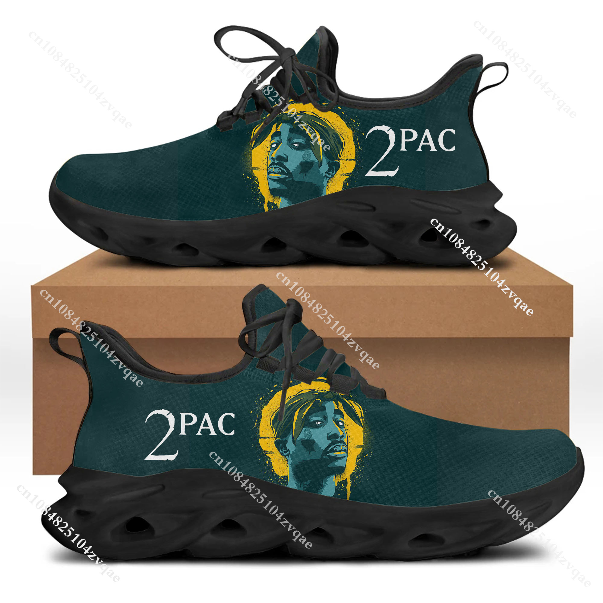 Tupac Rapper 2Pac Flats Sneake - Men Shoes Runners recension och pris