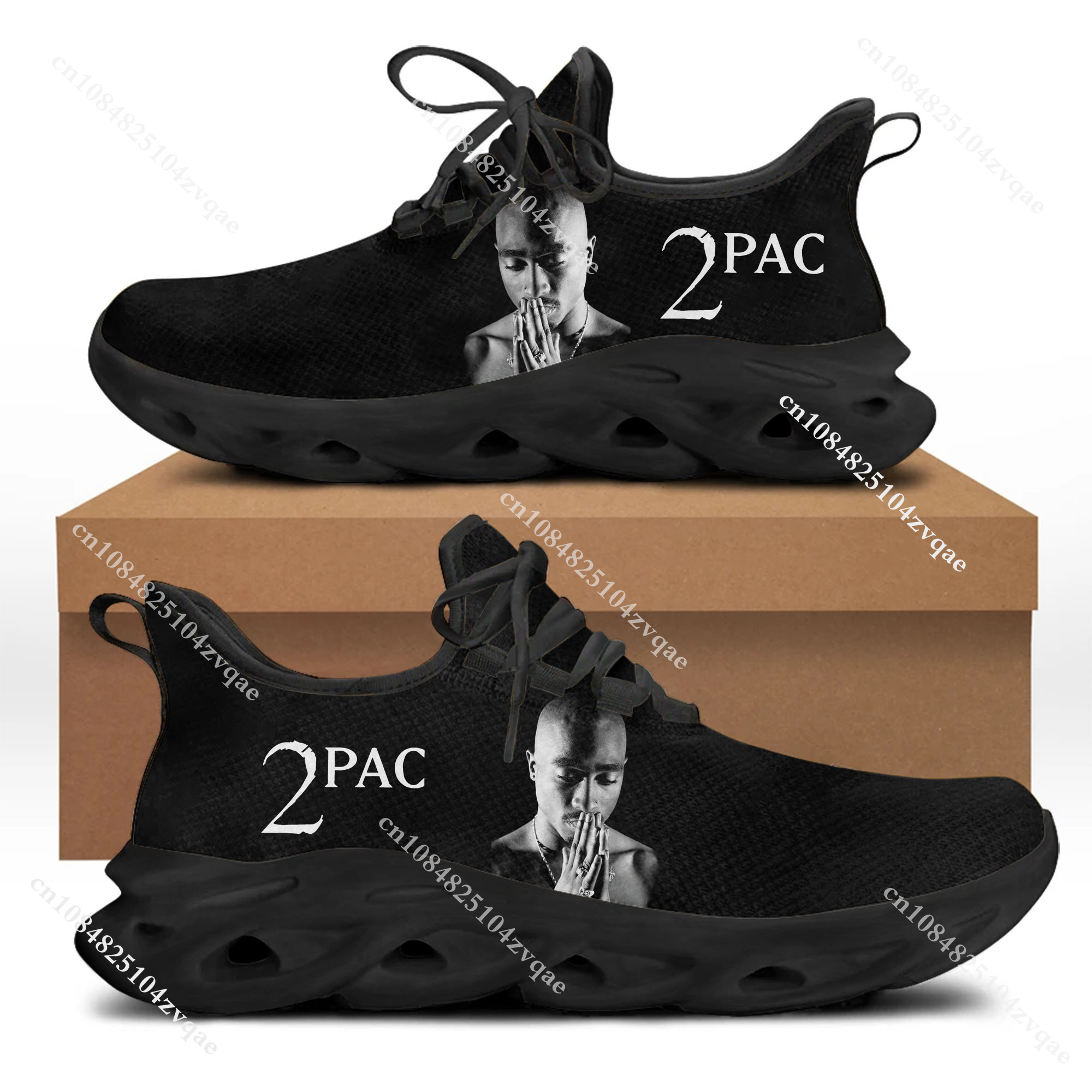 Tupac Rapper 2Pac Flats Sneake - Men Shoes Runners recension och pris