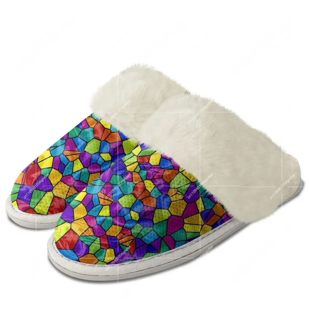 Custom Abstract Multicolor Plu - Men'S Shoes Lightweight recension och pris