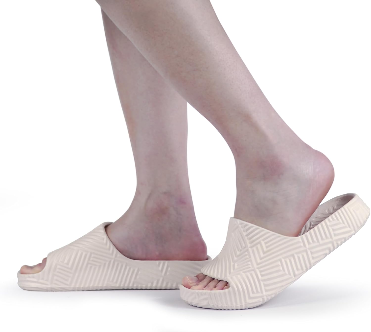 Non Slip Bathroom Slippers - L - Men'S Shoes Lightweight recension och pris