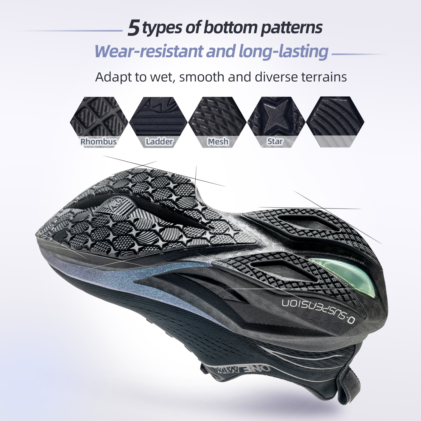 ONEMIX Men Running Shoes Super - Men'S Training Shoes recension och pris