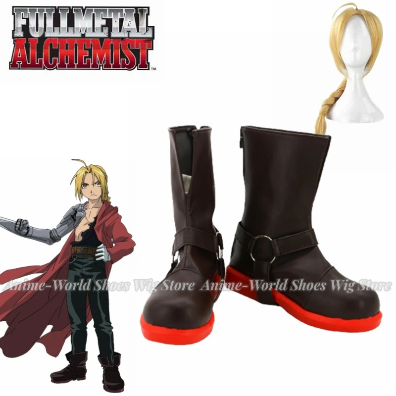 Fullmetal Alchemist Edward Elr - Men Shoes Eu To Us Size recension och pris