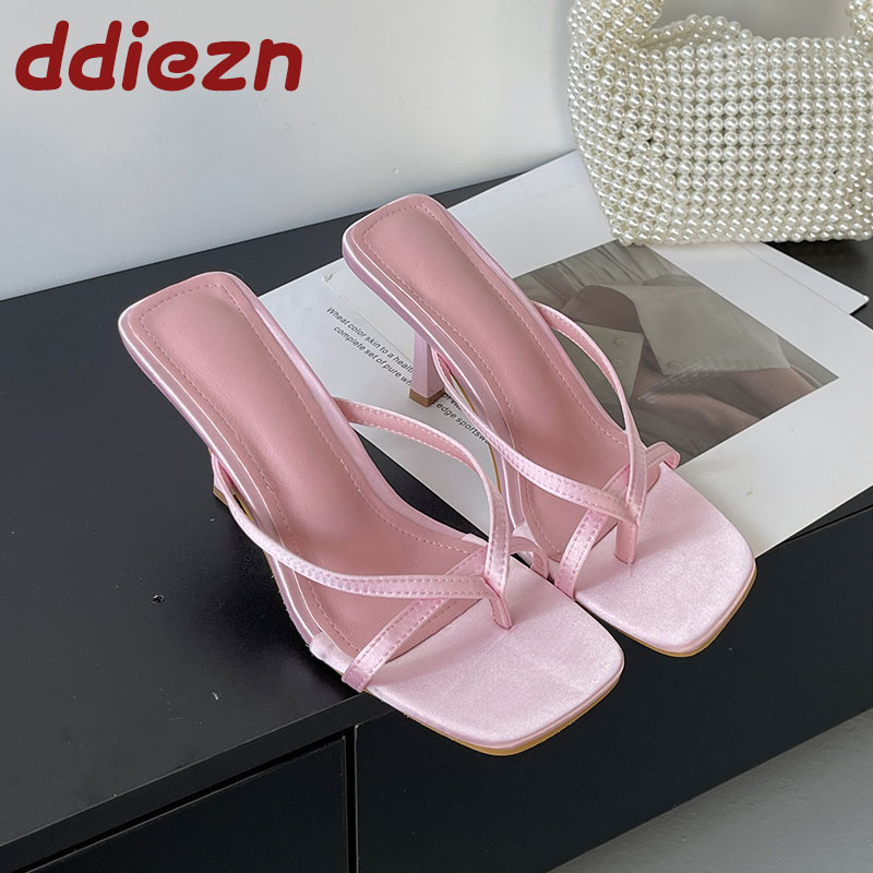Pink Fashion Square Toe Women  - Men'S Shoes Size 43 In Us recension och pris