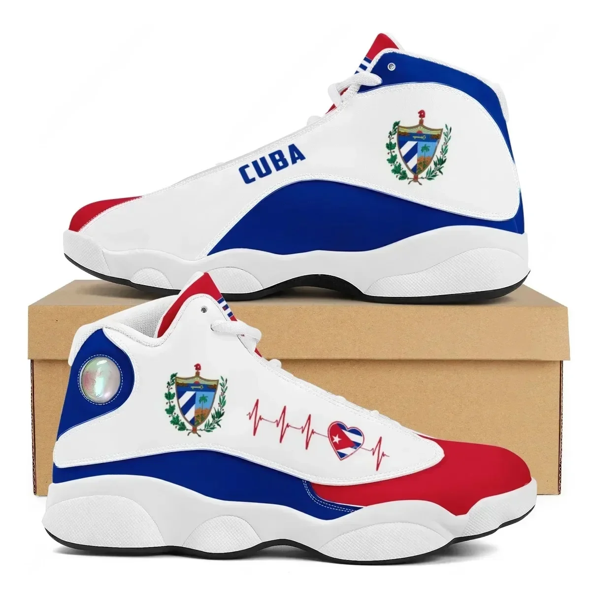 CUBA Flag Print Cool Men Baske - Men Shoes Runners recension och pris